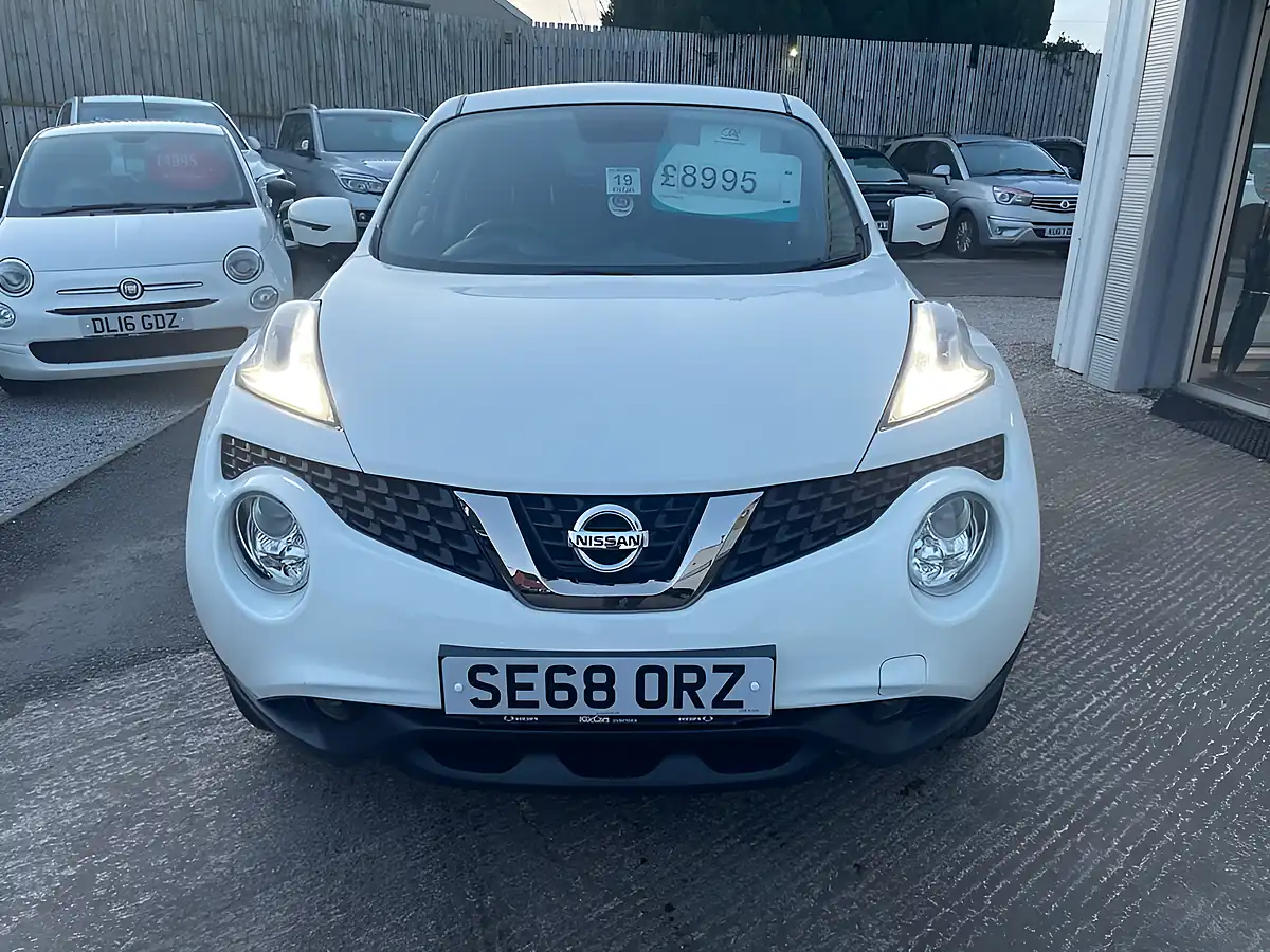 Used 2019 Nissan Juke Acenta White - Interior and Exterior details 2
