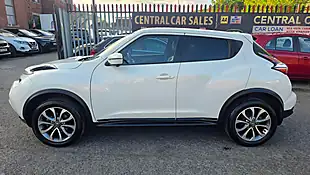 Used 2019 Nissan Juke Tekna White - Interior and Exterior details 11