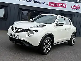 Used 2019 Nissan Juke Tekna White - Interior and Exterior details 13