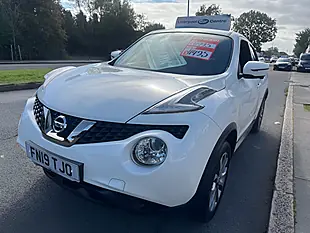 Used 2019 Nissan Juke Tekna White - Interior and Exterior details 8