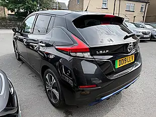 Used 2019 Nissan Leaf N-Connecta Black - Interior and Exterior details 4
