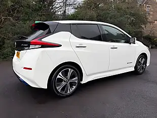Used 2019 Nissan Leaf N-Connecta White - Interior and Exterior details 2