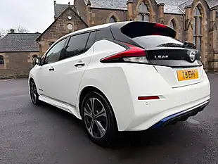 Used 2019 Nissan Leaf N-Connecta White - Interior and Exterior details 3