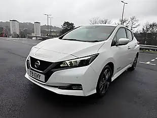 Used 2019 Nissan Leaf N-Connecta White - Interior and Exterior details 6
