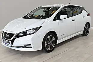 Used 2019 Nissan Leaf Tekna Pearl White - Interior and Exterior details 3