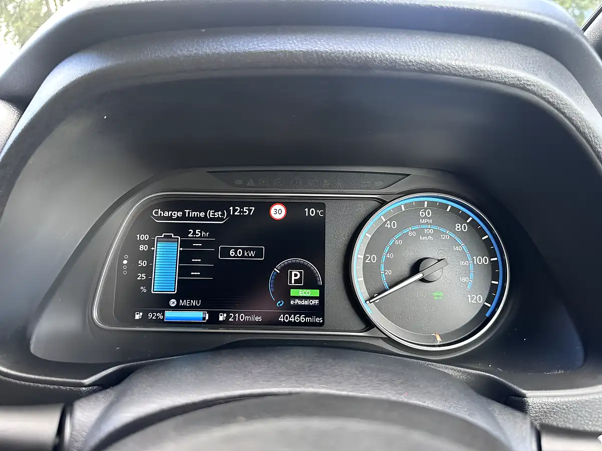Used 2019 Nissan Leaf Tekna Red - Interior and Exterior details 15