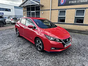 Used 2019 Nissan Leaf Tekna Red - Interior and Exterior details 2