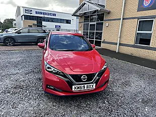 Used 2019 Nissan Leaf Tekna Red - Interior and Exterior details 3