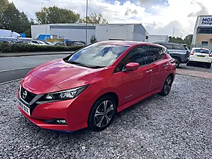 Used 2019 Nissan Leaf Tekna Red - Interior and Exterior details 5