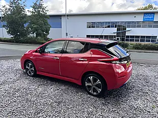 Used 2019 Nissan Leaf Tekna Red - Interior and Exterior details 7