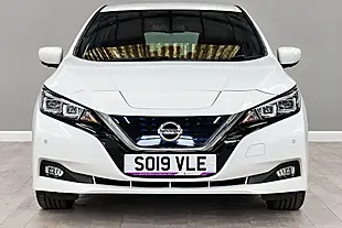 Used 2019 Nissan Leaf Tekna White - Interior and Exterior details 2