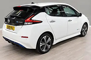 Used 2019 Nissan Leaf Tekna White - Interior and Exterior details 4