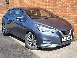 Used 2019 Nissan Micra Acenta Grey - Interior and Exterior details 10