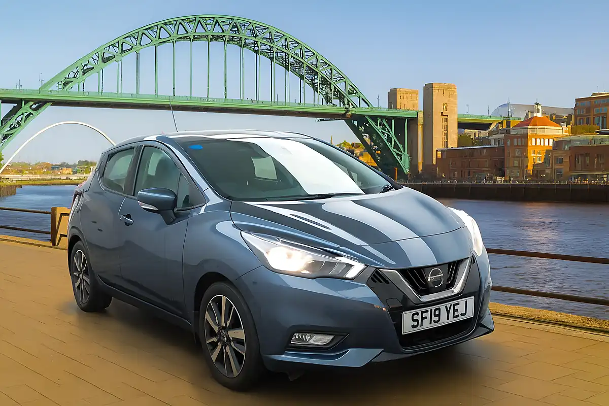 Used 2019 Nissan Micra Acenta Grey - Front View