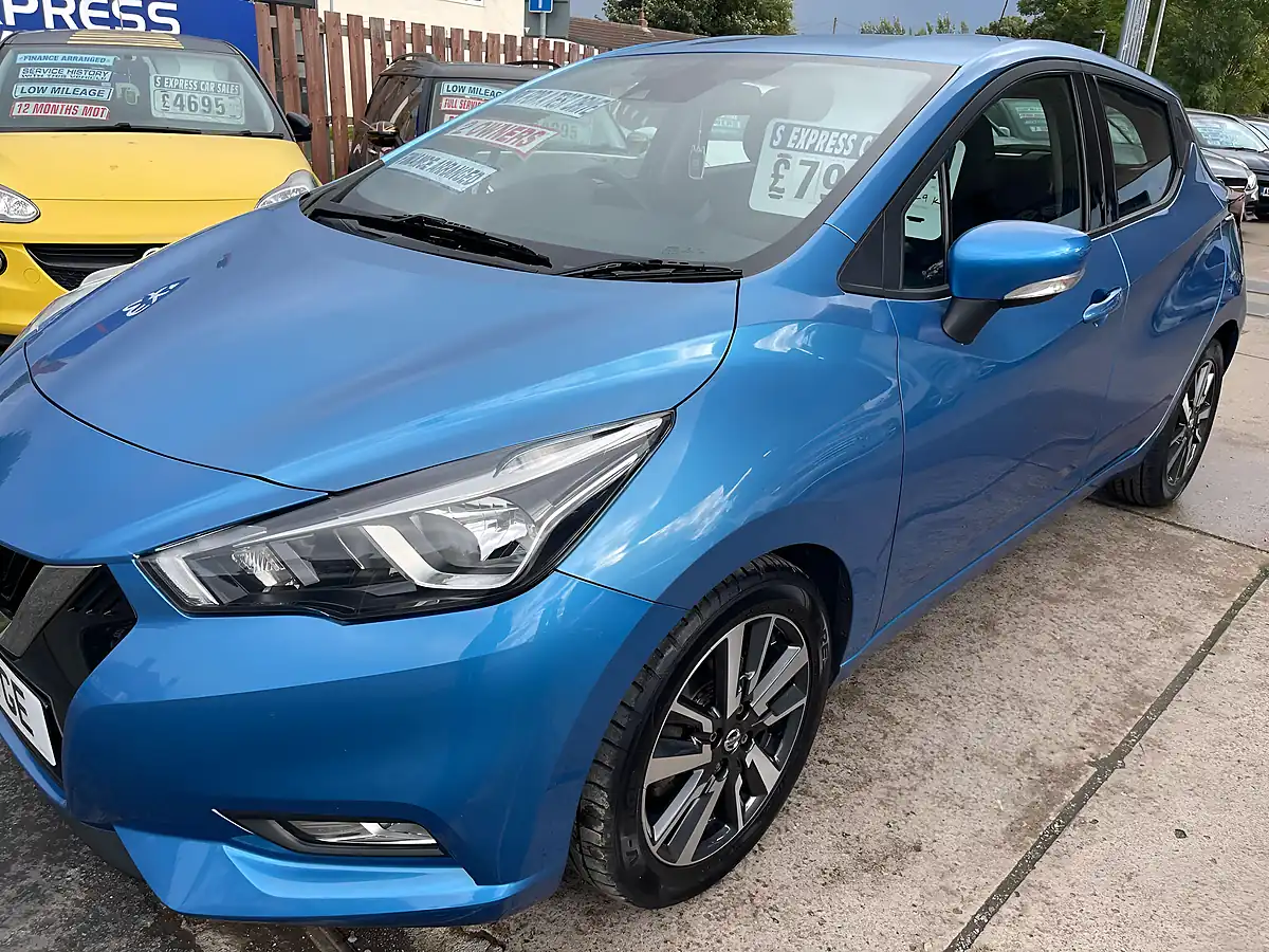 Used 2019 Nissan Micra Acenta Limited Edition Blue - Interior and Exterior details 19