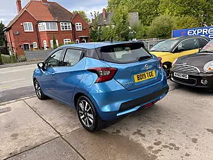 Used 2019 Nissan Micra Acenta Limited Edition Blue - Interior and Exterior details 4