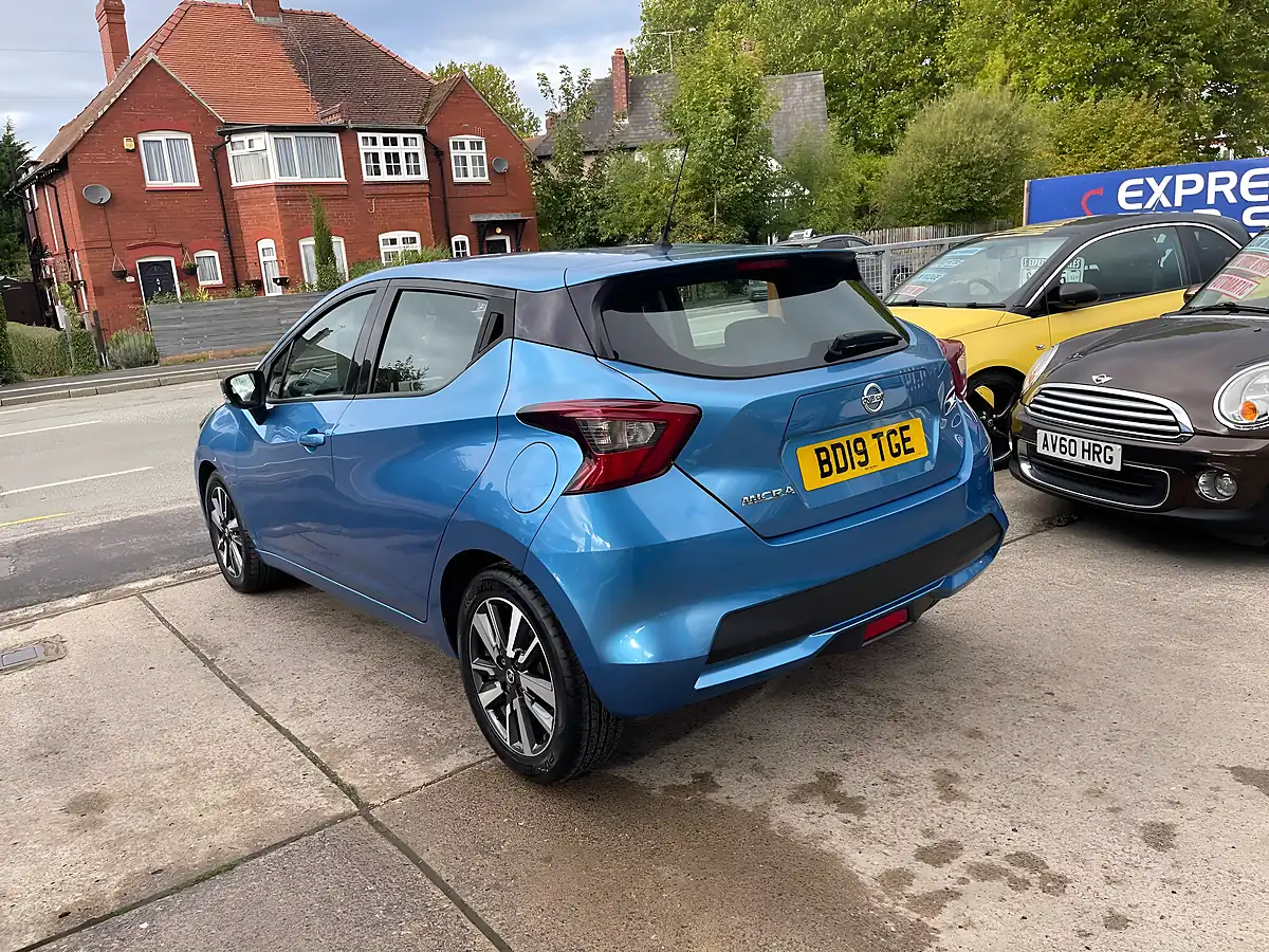 Used 2019 Nissan Micra Acenta Limited Edition Blue - Interior and Exterior details 4