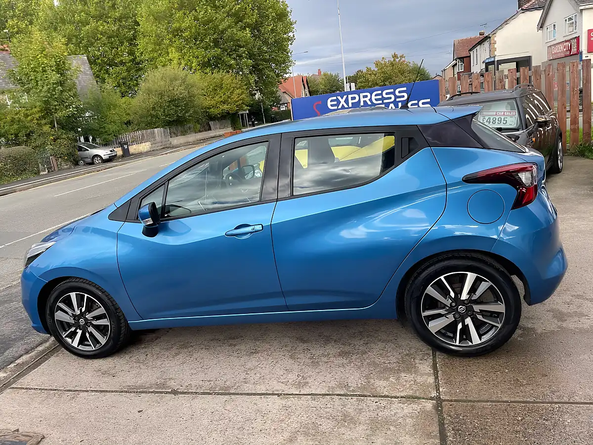 Used 2019 Nissan Micra Acenta Limited Edition Blue - Interior and Exterior details 5