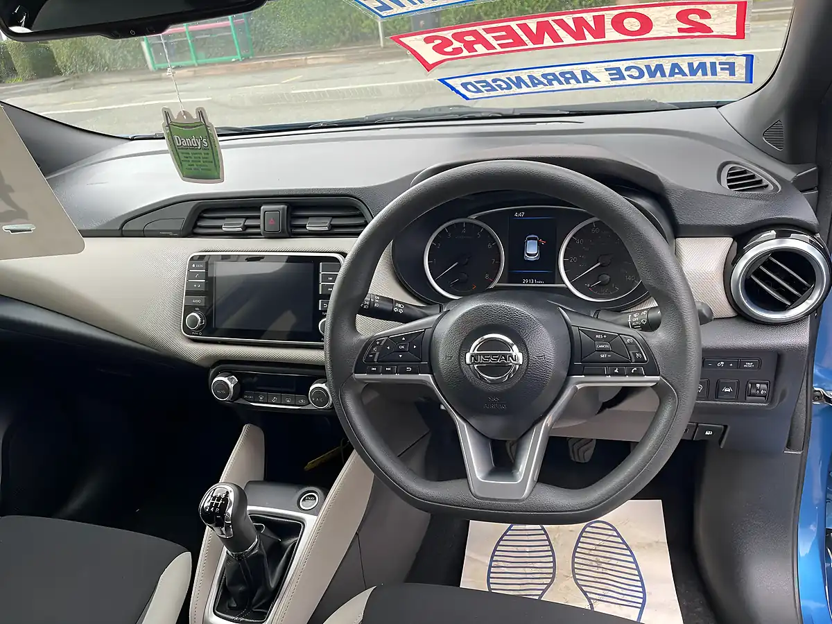 Used 2019 Nissan Micra Acenta Limited Edition Blue - Interior and Exterior details 9