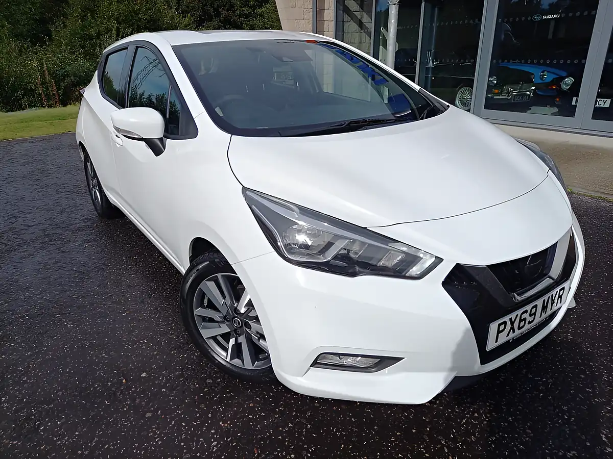 Used 2019 Nissan Micra Acenta Limited Edition White - Front View