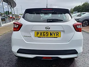 Used 2019 Nissan Micra Acenta Limited Edition White - Interior and Exterior details 6