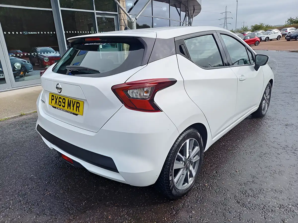 Used 2019 Nissan Micra Acenta Limited Edition White - Interior and Exterior details 7