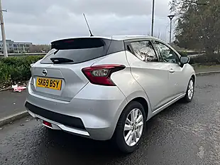 Used 2019 Nissan Micra Acenta Platinum Silver - Interior and Exterior details 12