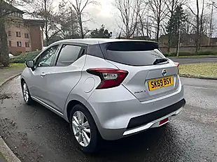 Used 2019 Nissan Micra Acenta Platinum Silver - Interior and Exterior details 9