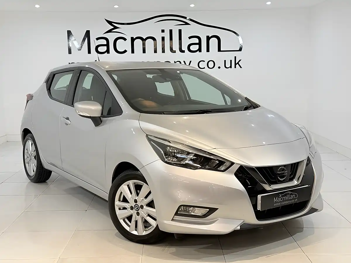 Used 2019 Nissan Micra Acenta Silver - Front View