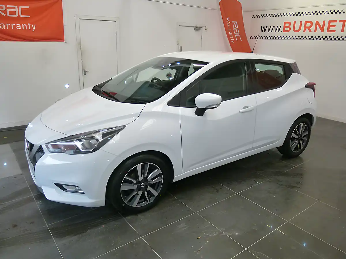 Used 2019 Nissan Micra Acenta White - Interior and Exterior details 11