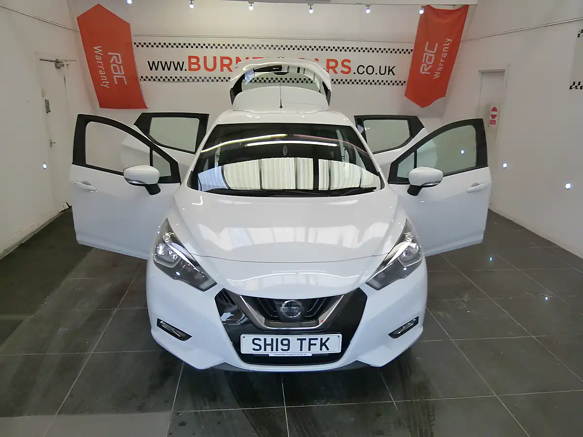 Used 2019 Nissan Micra Acenta White - Interior and Exterior details 17