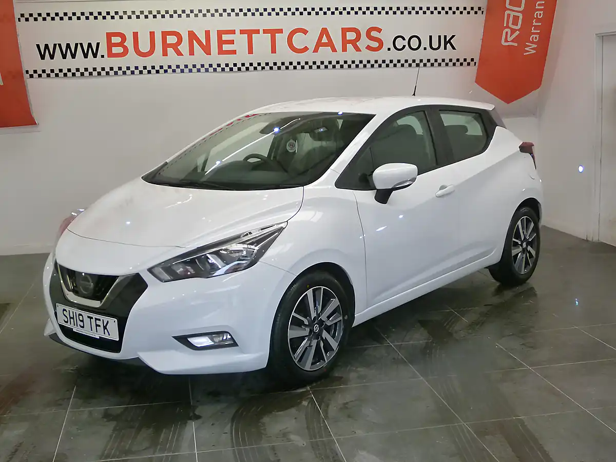 Used 2019 Nissan Micra Acenta White - Interior and Exterior details 2