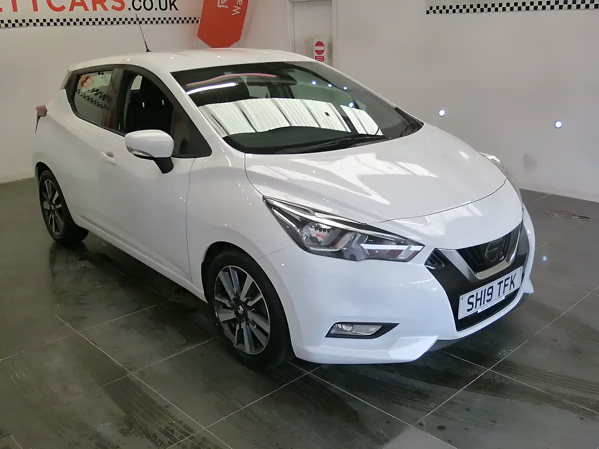 Used 2019 Nissan Micra Acenta White - Interior and Exterior details 3