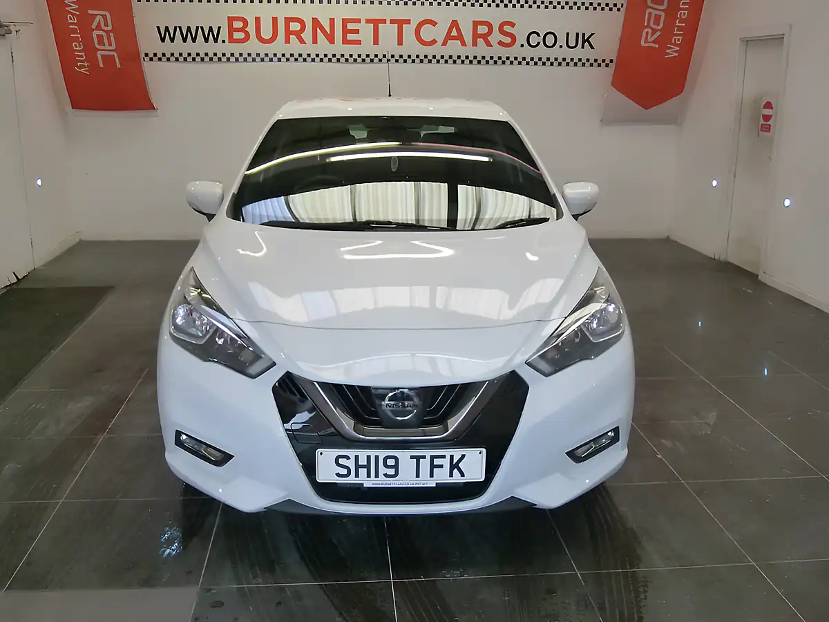 Used 2019 Nissan Micra Acenta White - Interior and Exterior details 4
