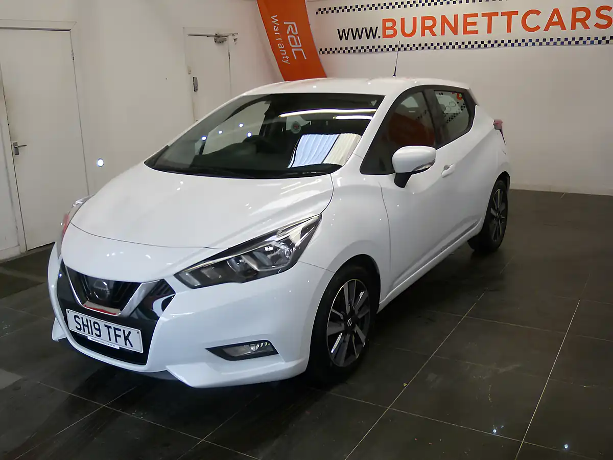 Used 2019 Nissan Micra Acenta White - Interior and Exterior details 5