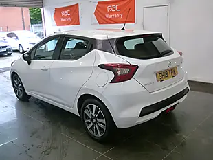 Used 2019 Nissan Micra Acenta White - Interior and Exterior details 6
