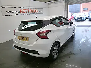 Used 2019 Nissan Micra Acenta White - Interior and Exterior details 8