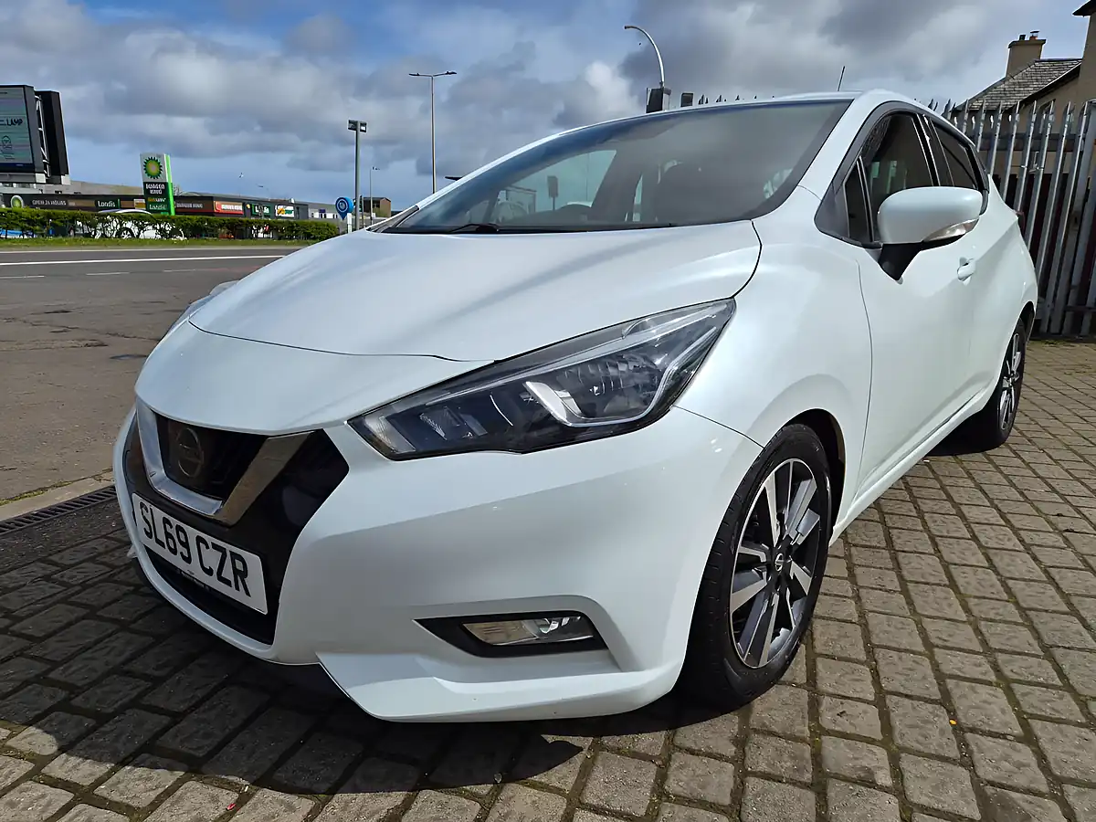 Used 2019 Nissan Micra Acenta White - Interior and Exterior details 3