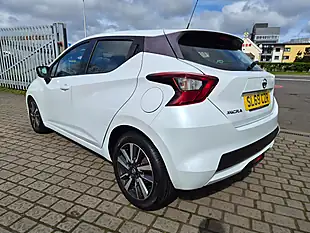 Used 2019 Nissan Micra Acenta White - Interior and Exterior details 4