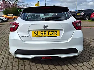 Used 2019 Nissan Micra Acenta White - Interior and Exterior details 5