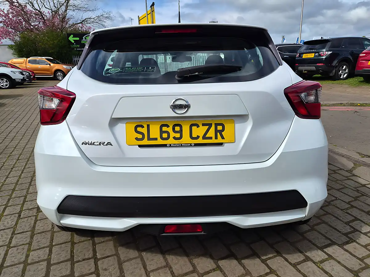 Used 2019 Nissan Micra Acenta White - Interior and Exterior details 5