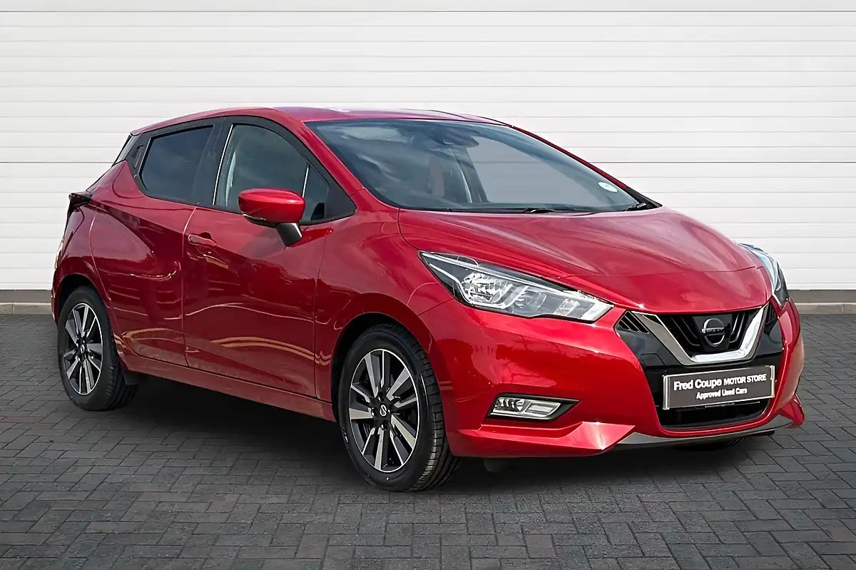 Used 2019 Nissan Micra N-Connecta Passion Red - Front View
