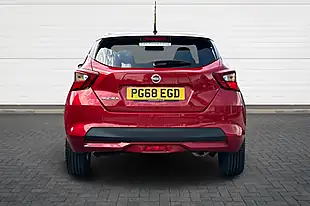 Used 2019 Nissan Micra N-Connecta Passion Red - Interior and Exterior details 4