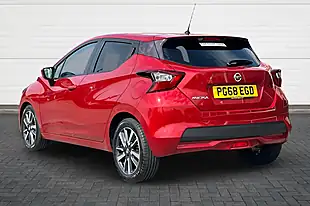 Used 2019 Nissan Micra N-Connecta Passion Red - Interior and Exterior details 5