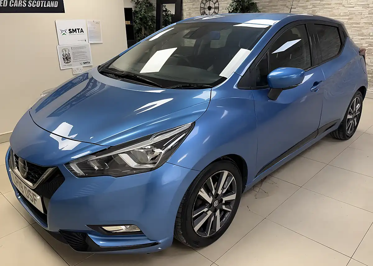 Used 2019 Nissan Micra Tekna Blue - Interior and Exterior details 2