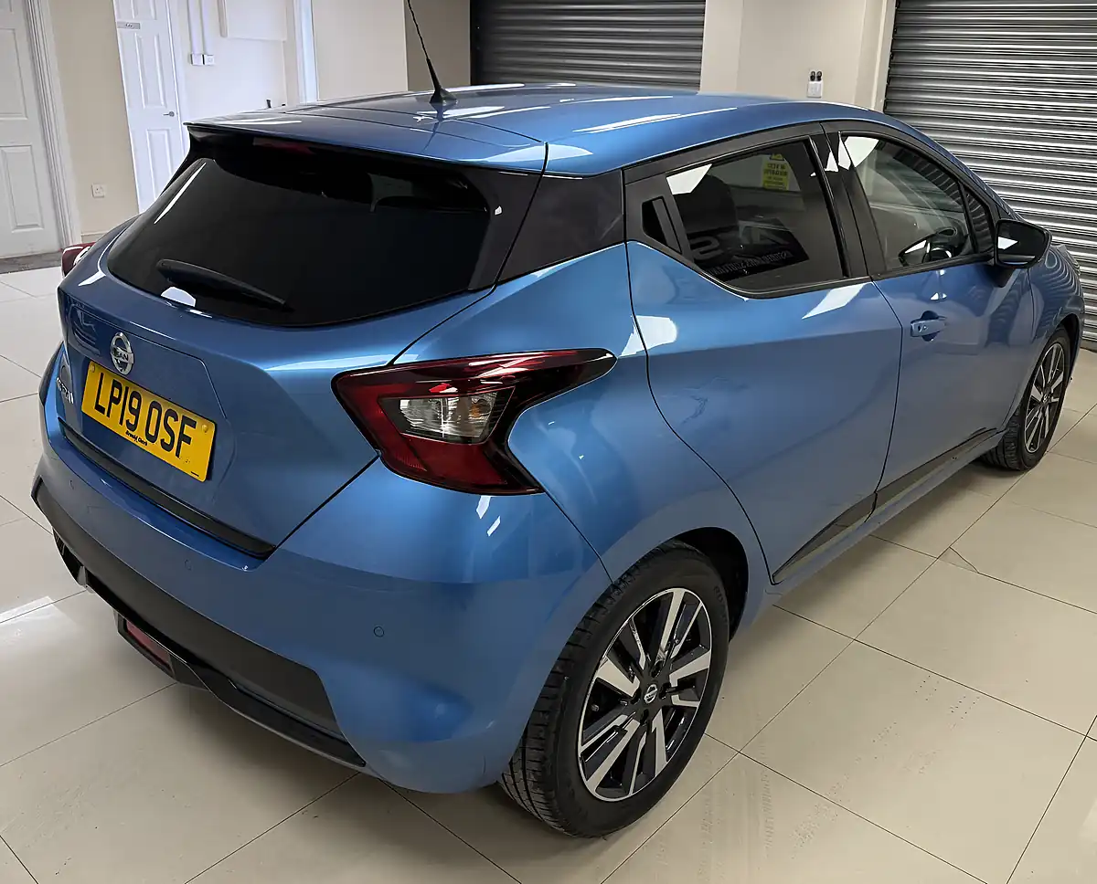 Used 2019 Nissan Micra Tekna Blue - Interior and Exterior details 4