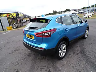 Used 2019 Nissan Qashqai Acenta Premium Blue - Interior and Exterior details 12