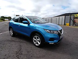 Used 2019 Nissan Qashqai Acenta Premium Blue - Interior and Exterior details 3