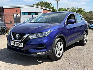 Used 2019 Nissan Qashqai Acenta Premium Blue - Interior and Exterior details 3