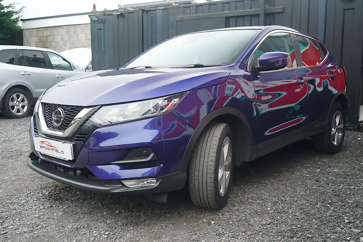 Used 2019 Nissan Qashqai Acenta Premium Blue - Interior and Exterior details 7